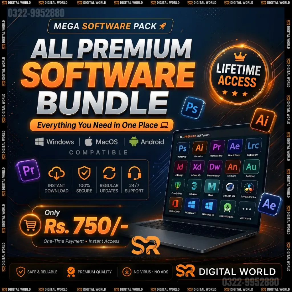 120+ Pre Activated Softwares (Instant Lifetime Access Within 30 Seconds)