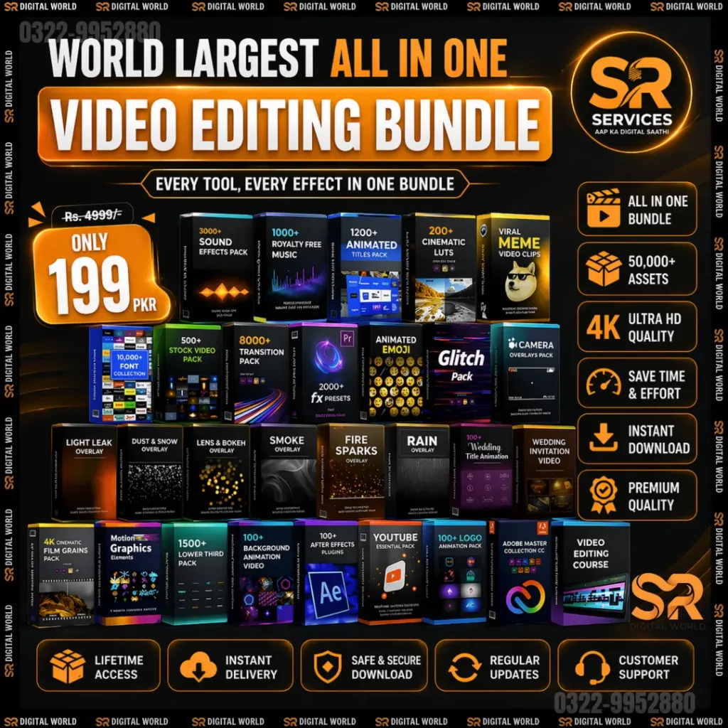 The Video Editing Data Pack Bundle